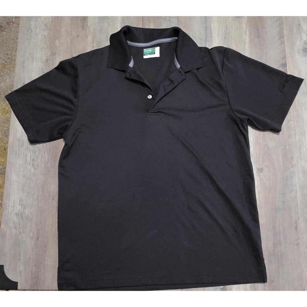Ben Hogan Performance Power Air Black Golf Polo Size Men's Large